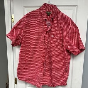 Ariat Red Casual Button Down Shirt